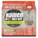 Kit de Noodles Ramen de Arroz Integral con Miso Blanco y Algas Sin Gluten · King Soba · 190 gramos