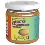 Crema de Cacahuetes Crunchy · Monki · 330 gramos