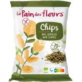 Chips de Lentejas Ecológicas · Le Pain des Fleurs · 50 gramos