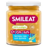 Tarrito de Cachitos de Lenteja Roja con Quinoa · Smileat · 230 gramos