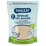 Papilla Ecológica de Cereales con Quinoa Sin Gluten · Smileat · 200 gramos