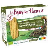 Tostadas Crujientes Ecológicas de Lentejas Verdes · Le Pain des Fleurs · 150 gramos