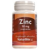 Zinc Citrato 30 mg · NaturBite · 120 comprimidos