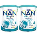 Pack NAN Optipro 4 · Nestlé · 2x800 gramos