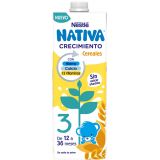 Nativa 3 Leche Líquida de Crecimiento con Cereales  · Nestlé · 1 litro