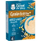 Gerber Papilla para Bebés de Arroz y Maíz Sin Gluten · Nestlé · 250 gramos