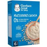 Gerber Papilla para Bebés Multicereales con Quinoa · Nestlé · 270 gramos
