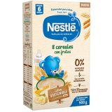 Papilla para Bebés 8 Cereales con Frutas · Nestlé · 500 gramos