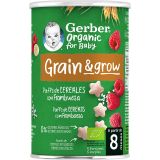 Gerber Snacks de Cereales con Frambuesa · Nestlé · 35 gramos