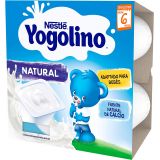 Yogolino Yogurt Natural · Nestlé · 4x100 gramos
