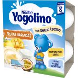 Yogolino Yogurt de Frutas Variadas con Queso Fresco · Nestlé · 4x100 gramos