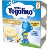 Yogolino Natillas con Sabor a Vainilla · Nestlé · 4x100 gramos