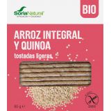 Tostadas de Arroz Integral y Quinoa · Soria Natural · 85 gramos