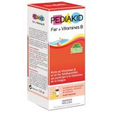 Jarabe Infantil de HIerro + Vitamina B · Pediakid · 125 ml