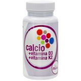 Calcio + Vitamina D3 & K2 · Plantis · 60 cápsulas