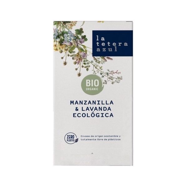 Tetera Con Taza De Galletas De Té De Manzanilla Natural Y Flores