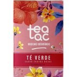 Tea Tac - Té Verde con Zumo de Frutos Rojos · La Tetera Azul · 20 sobres
