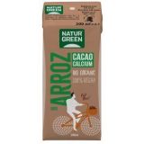 Bebida de Arroz con Cacao y Calcio Bio · Naturgreen · 200 ml