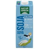Bebida de Soja con Calcio Bio · Naturgreen · 1 litro