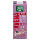 Bebida de Avena Con Quinoa Sin Gluten Bio · Naturgreen · 1 litro