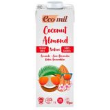 Bebida de Coco y Almendra Nature · Ecomil · 1 litro