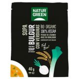 Sopa de Bulgur con Verduras Bio · Naturgreen · 40 gramos
