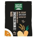 Sopa de Minestrone a las Finas Hierbas Bio · Naturgreen · 40 gramos