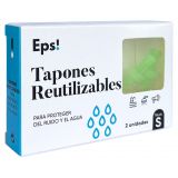 Tapones Reutilizables - Talla S · Eps! · 2 unidades