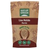 Semillas de Lino Marrón Molido Bio · Naturgreen · 225 gramos