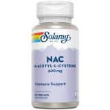 NAC (N-Acetyl-L-Cysteine) 600 mg · Solaray · 60 cápsulas