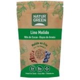 Semillas de Lino Molido, Nibs de Cacao y Aronia Bio · Naturgreen · 225 gramos