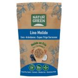Semillas de Lino Molido, Coco, Arándanos y Copos de Trigo Sarraceno · Naturgreen · 225 gramos