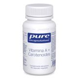 Vitamina A + Carotenoides · Pure Encapsulations · 90 cápsulas