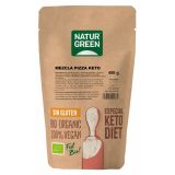 Mezcla para Pizza Keto Bio · Naturgreen · 400 gramos