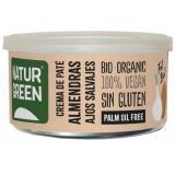 Crema de Paté de Almendras y Ajos Salvajes Bio · Naturgreen · 130 gramos