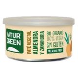 Paté Vegetal de Almendra y Zanahoria · Naturgreen · 125 gramos
