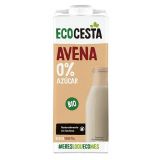Bebida Vegetal de Avena 0% Azúcar Bio · Ecocesta · 1 litro