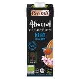 Bebida de Almendra Nature Keto Bio · Ecomil · 1 litro