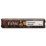 Chocolatina Espresso Biscotti · Vivani · 40 gramos