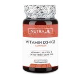 Vitamina D3 + K2 Complex · Nutralie · 60 cápsulas