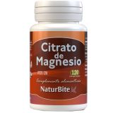 Citrato de Magnesio · NaturBite · 120 comprimidos