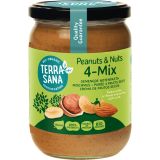 Crema de Frutos Secos con Cacahuetes 4-Mix · Terrasana · 500 gramos