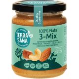 Crema de Frutos Secos Sin Cacahuetes 3-Mix · Terrasana · 250 gramos
