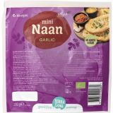 Pan Mini Naan Hindú con Ajo · Terrasana · 280 gramos