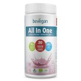 All-In-One Nutritional Shake Fresa · BeVegan · 450 gramos