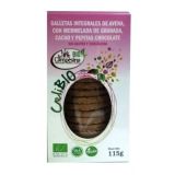 Galletas Integrales de Avena con Granada, Cacao y Pepitas Chocolate CeliBio· La Campesina · 115 gramos