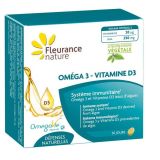 Omega 3 y vitamina D3 · Fleurance Nature · 30 cápsulas