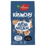Krunchy Avena Natural Bio · El Granero Integral · 375 gramos