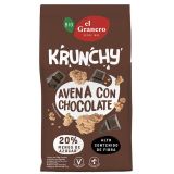 Muesli Krunchy Avena Chocolate Bio · El Granero Integral · 375 gramos