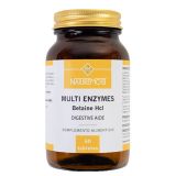 Multi Enzymes + Betaine Hcl · Nature Most · 60 tabletas